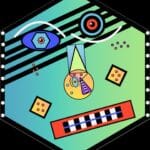 Oryginalny plakat abstrakcyjny Czwartek Sylwester Tarawski.